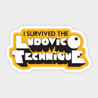 Ludivico Technique Sticker